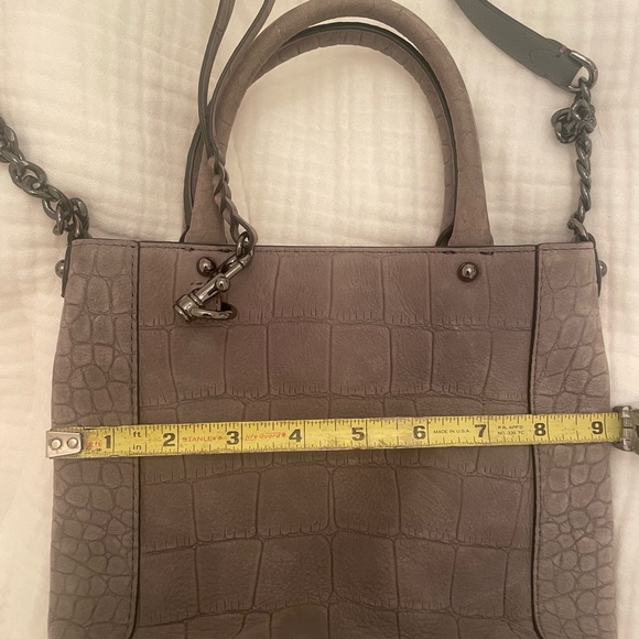 Rebecca Minkoff Suede Tophandle Crossbody w/ a Strap - Picture 4 of 6